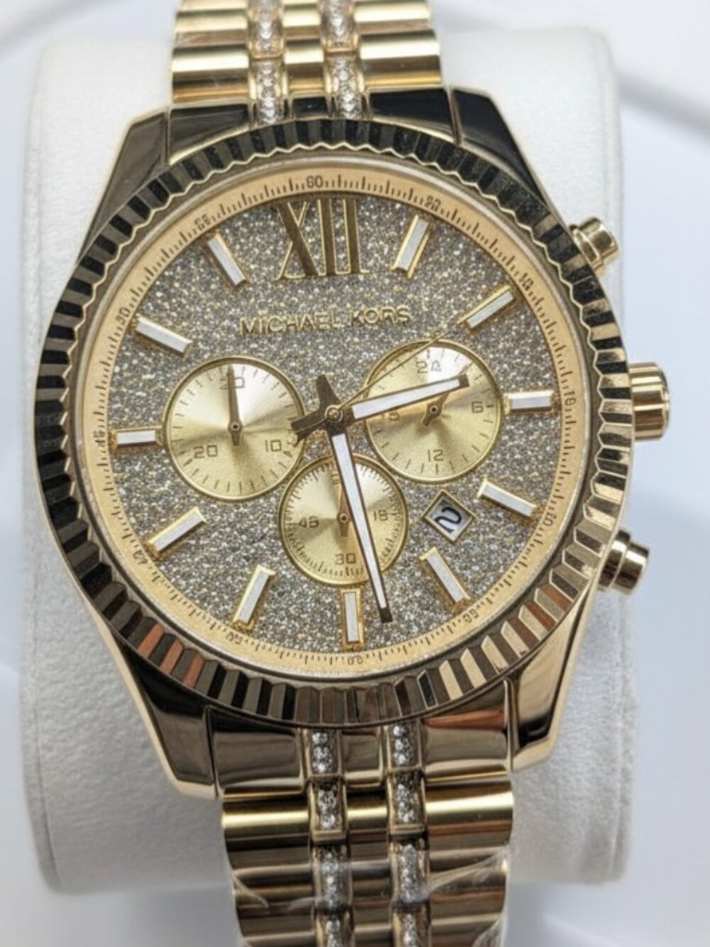 MICHAEL KORS MK8579 GOLD MEN'S WATCH - OPEN BOX
